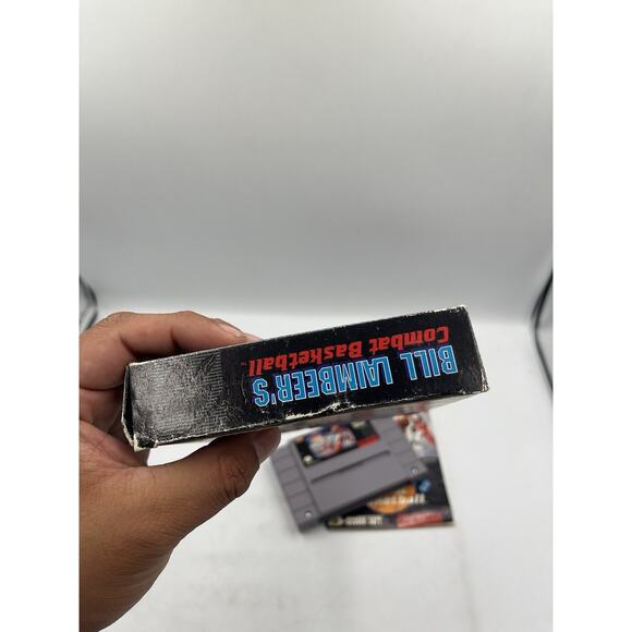 SNES Games - Bill Lambeer's Combat Basketball - Excellent Condition - Picture 12 of 14